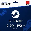 Купить Карта пополнения баланса Steam | Китай (CN) | ¥ Юань CNY | Различные номиналы | АВТО