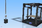3D модель 3D принтера Twotrees Sapphire Plus V1.1