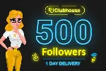 🔥 👾 🔥 500  Подписчиков в ClubHouse🔥 👾 