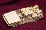 DeLorean DMC-12 макет для лазерной резки DXF SVG CDR AI