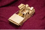 DeLorean DMC-12 макет для лазерной резки DXF SVG CDR AI