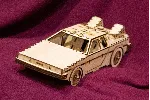 DeLorean DMC-12 макет для лазерной резки DXF SVG CDR AI