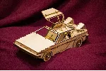 DeLorean DMC-12 макет для лазерной резки DXF SVG CDR AI