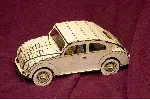 Wolkswagen Beetle файлы для лазерной резки DXF SVG CDR