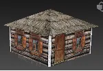 3d модель избы для игр - irongamers.ru