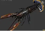 Лобстер 3D модель
