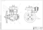Чертеж компрессора автомобиля КАМАЗ - irongamers.ru
