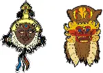 Векторный клипарт. Африка. Египет, фараоны, маски (127 клипартов). - irongamers.ru