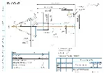 Чертеж вал-шестерня коническая в компасе m=2; z=20
