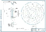 Блок канатный D300 мм - чертеж