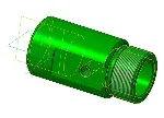 МЧ00.02.00.01 корпус чертеж и 3D-модель детали