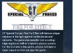 CT Special Forces Fire for Effect STEAM KEY REGION FREE