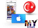 АВТО ITUNES 10-4000 ЛИР (TRY) ПОДАРОЧНАЯ КАРТА | ТУРЦИЯ - irongamers.ru