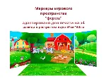 Маркеры игрового пространства "Природные зоны"
