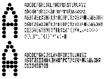 Шрифт ККМ матричного принтера EPSON TM-U950 вер.1(ttf)