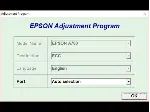 Adjustment Program Epson A700 (Сброс памперса)