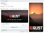 Меню и аватар в стиле Rust (Вконтакте)