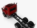Kenworth T470 Chassis Truck 3-axle 2009
