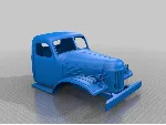Кабина ЗИЛ-157 для WPL (B24, B34)