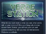 Verde Station STEAM KEY REGION FREE GLOBAL - irongamers.ru