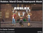 Roblox: Mardi Gras Steampunk Mask Drop #4 - irongamers.ru