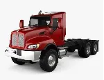 Kenworth T470 Chassis Truck 3-axle 2009