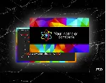 Визитная карточка / PSD шаблон / для ИТ-специалистов - irongamers.ru