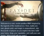 Pax Dei АВТОДОСТАВКА STEAM GLOBAL МГНОВЕННО ЛИЦЕНЗИЯ