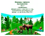 Маркеры игрового пространства "Природные зоны"