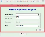 Adjustment program Epson L810, L850