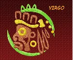 Знак зодиака Весы. Дизайн машинной вышивки 2 размера