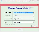 Adjustment program XP520, XP625, XP720, XP760, XP860