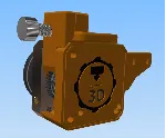 Direct extruder Flyingbear S1 and Ghost 6 3D model