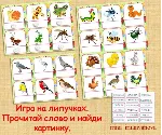ПРОЧИТАЙ,НАЙДИ КАРТИНКУ /электронная версия