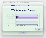 EPSON AdjProg Reset L810 L850