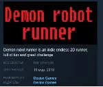 Demon robot runner 💎 STEAM KEY REGION FREE GLOBAL