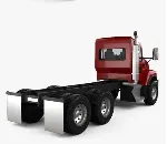 Kenworth T470 Chassis Truck 3-axle 2009