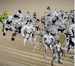 100 НИЗКОПОЛИГОННЫХ МОДЕЛЕЙ ПЕРСОНАЖЕЙ