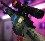AWP | Safari Mesh С 4 СЛУЧАЙНЫМИ НАКЛЕЙКАМИ