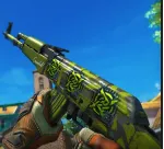 AK-47 | Olive Polycam FT  С 4 СЛУЧАЙНЫМИ НАКЛЕЙКАМИ