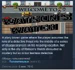 Watson's Watch STEAM KEY REGION FREE GLOBAL