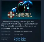 Alchemist Defender VR STEAM KEY REGION FREE GLOBAL
