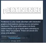 Pertinence STEAM KEY REGION GLOBAL+РОССИЯ ЛИЦЕНЗИЯ