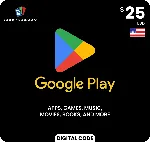 GOOGLE PLAY GIFT CARD $25 USD (USA ) - irongamers.ru