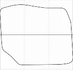 HONDA CIVIC 5D hatch 2012-- Лекала автоковриков