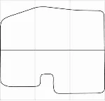 LIFAN SOLANО 2007-- Лекала автоковриков