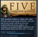 FIVE: Guardians of David STEAM KEY REGION FREE GLOBAL