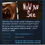 Now You See - A Hand Painted Horror Adventure STEAM KEY REGION FREE GLOBAL+РОССИЯ - irongamers.ru