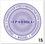 Узор для печати в векторном формате CDR № 15