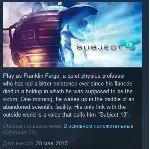 Subject 13 STEAM KEY REGION FREE GLOBAL+РОССИЯ - irongamers.ru